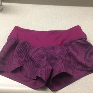 5 inch geometric runnin shorts